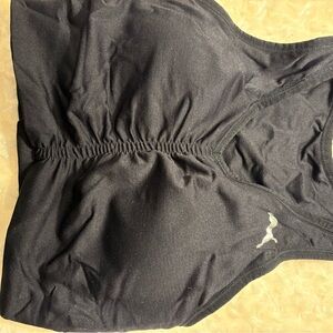 Puma Black Activewear with White Logo